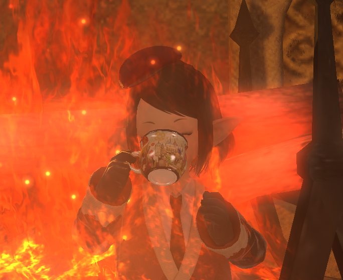 Cotota in the fire